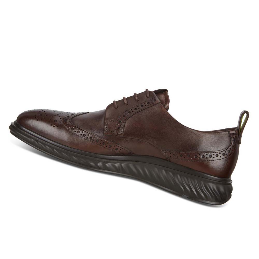 Ecco St.1 Hybrid Lite Wingtip Brogue Pensko Herre Brune | NO 530EBC